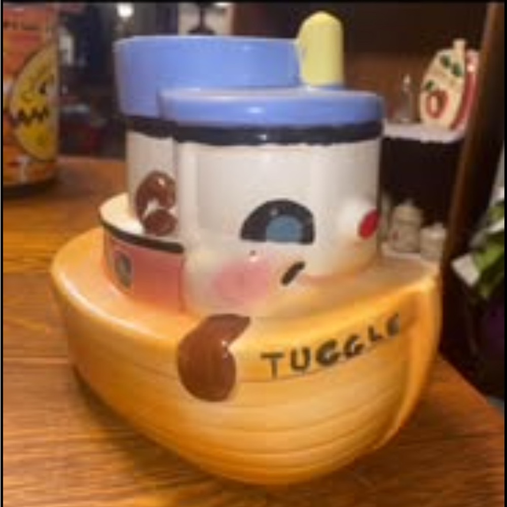 Tuggle Boat Cookie Jar
